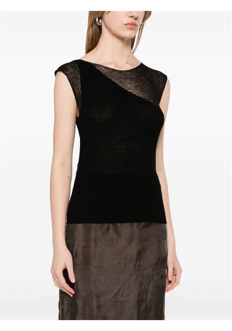 top nomel donna nero PALOMA WOOL | UJ0906999